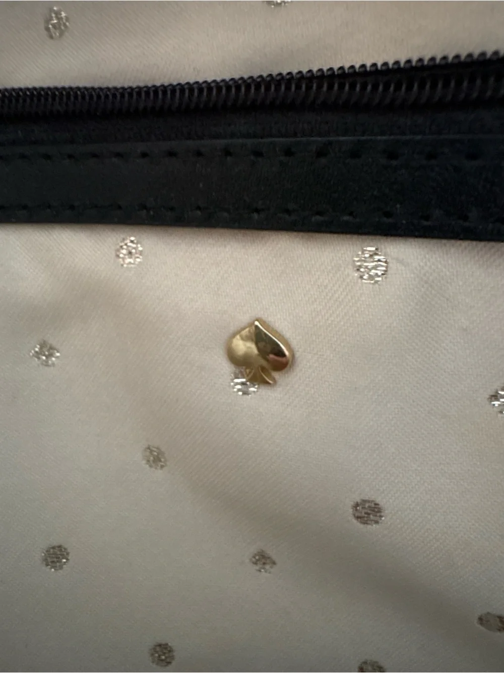kate spade Large 2 Park Avenue Beau Bag in tan and black